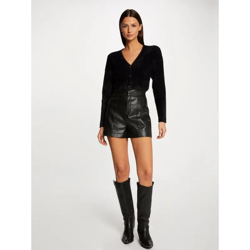 Gilet manches longues calla doré/noir femme - Morgan | wimod