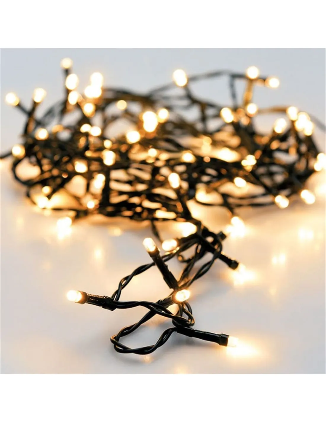 Guirlande 240 LEDs Blanc Chaud 21m IP44 - EDM | LéonLeds