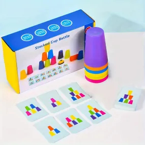 Jeu ducatif de Gobelets Empilables – StackSmart pour une Expérience de Jeu Intelligente