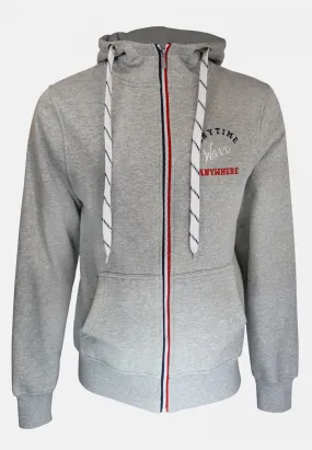 Sweat femme zippé à capuche SIDNEY