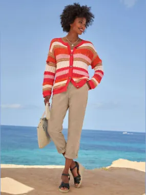 Veste en tricot pur coton